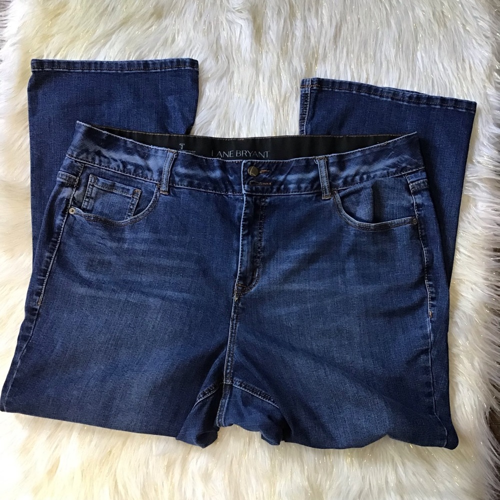 Lane Bryant bootcut tighter technology tummy jeans - Picture 5 of 7